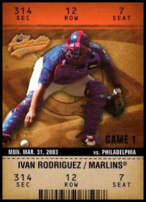 100 Ivan Rodriguez